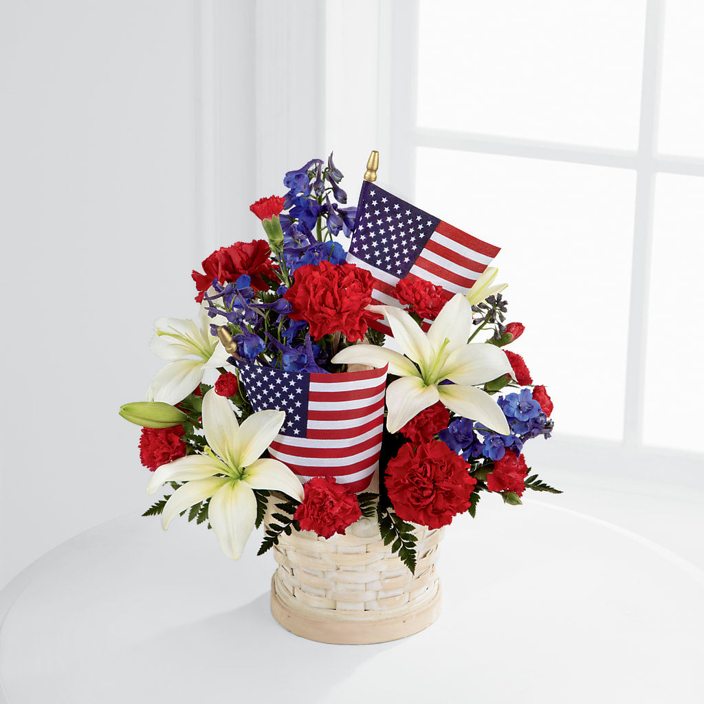 American Glory Bouquet – MOREE'S FLORIST & MORE, Columbia MS