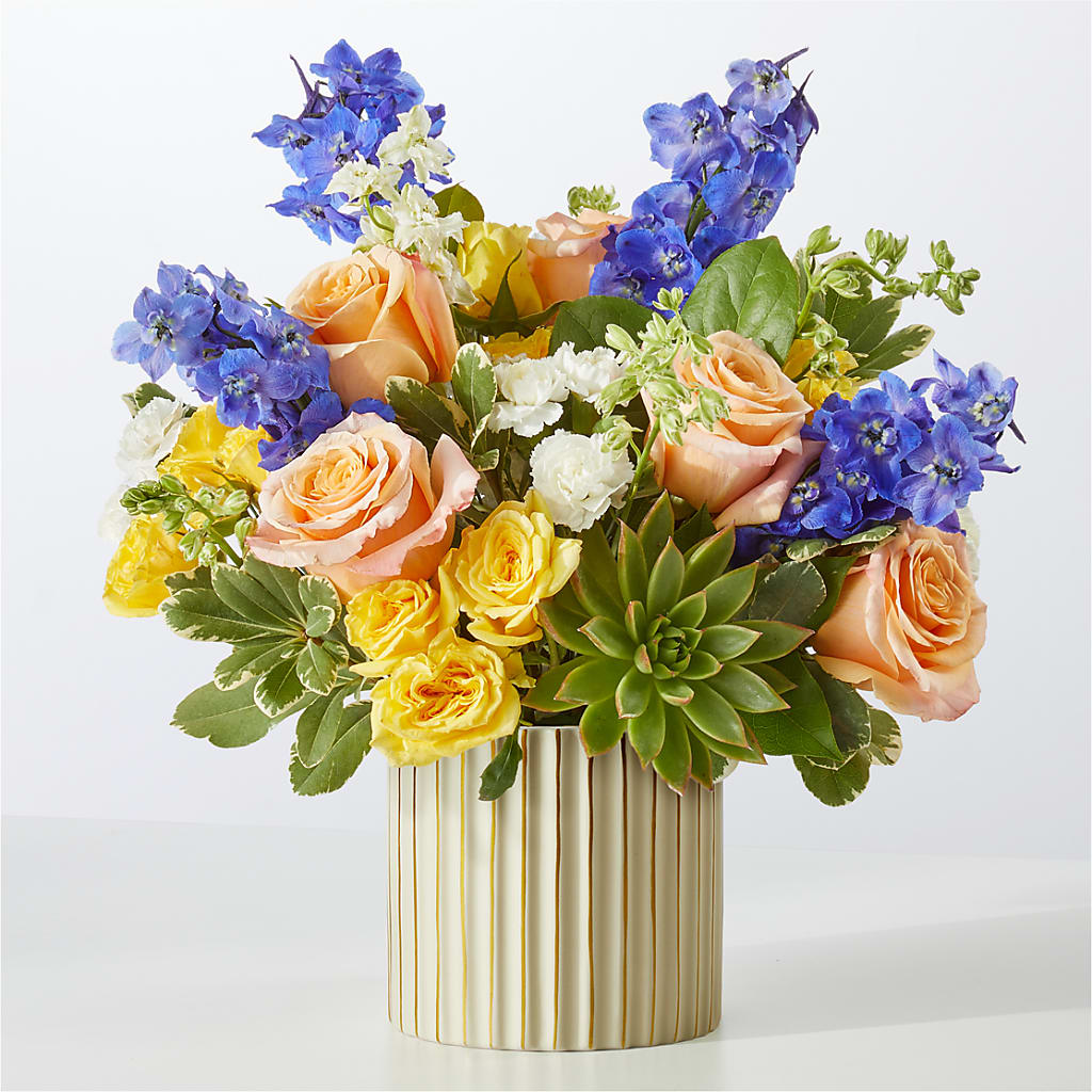 Cobalt Reverie Bouquet – MOREE'S FLORIST & MORE, Columbia MS