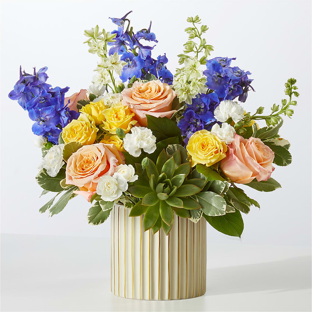 Cobalt Reverie Bouquet – MOREE'S FLORIST & MORE, Columbia MS