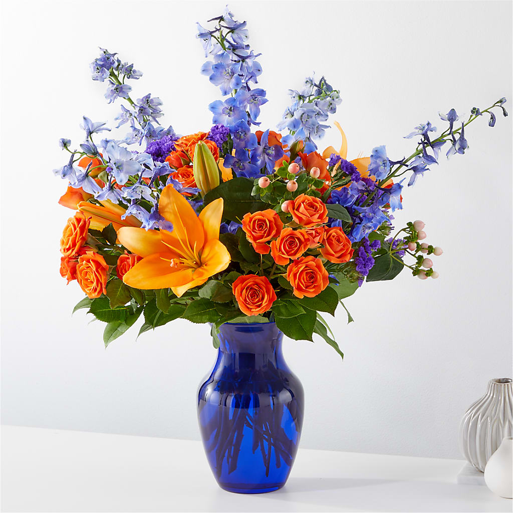 Radiant Citrus Bouquet – MOREE'S FLORIST & MORE, Columbia MS