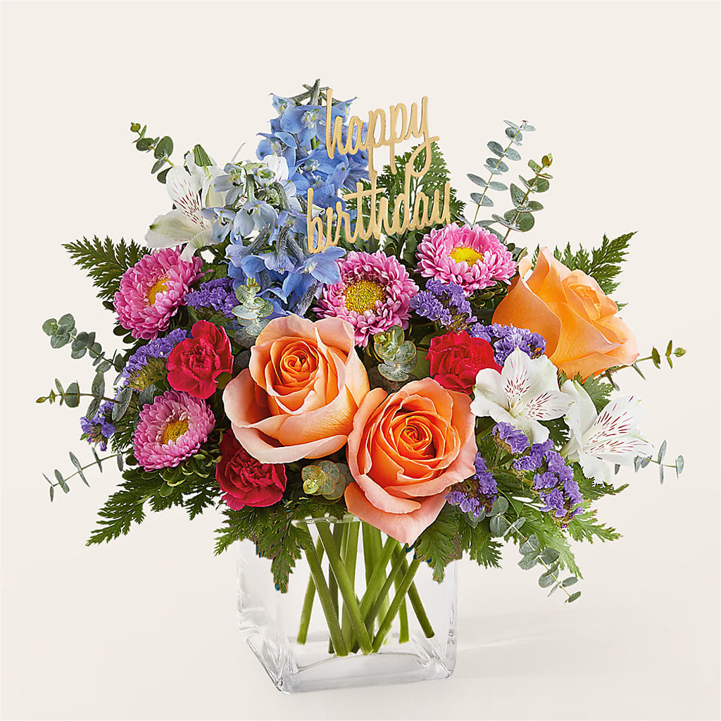 Birthday Bash Bouquet – MOREE'S FLORIST & MORE, Columbia MS