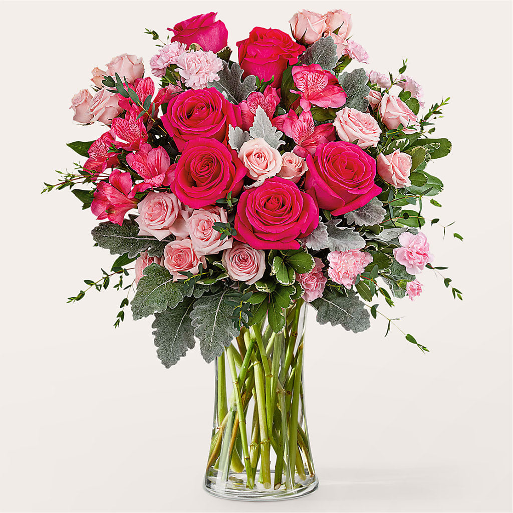 Tickled Pink Bouquet – MOREE'S FLORIST & MORE, Columbia MS