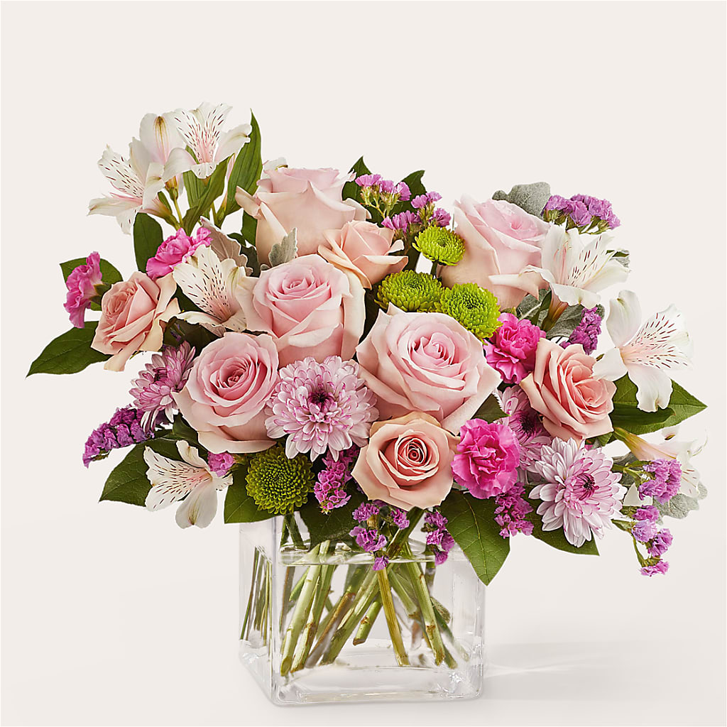 Pink Suede Bouquet – MOREE'S FLORIST & MORE, Columbia MS