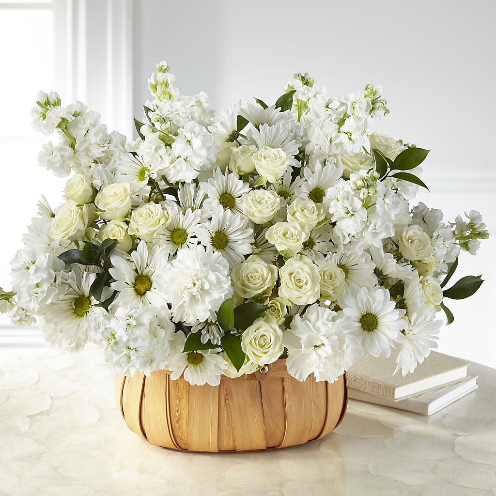 Graceful Garden Basket – MOREE'S FLORIST & MORE, Columbia MS