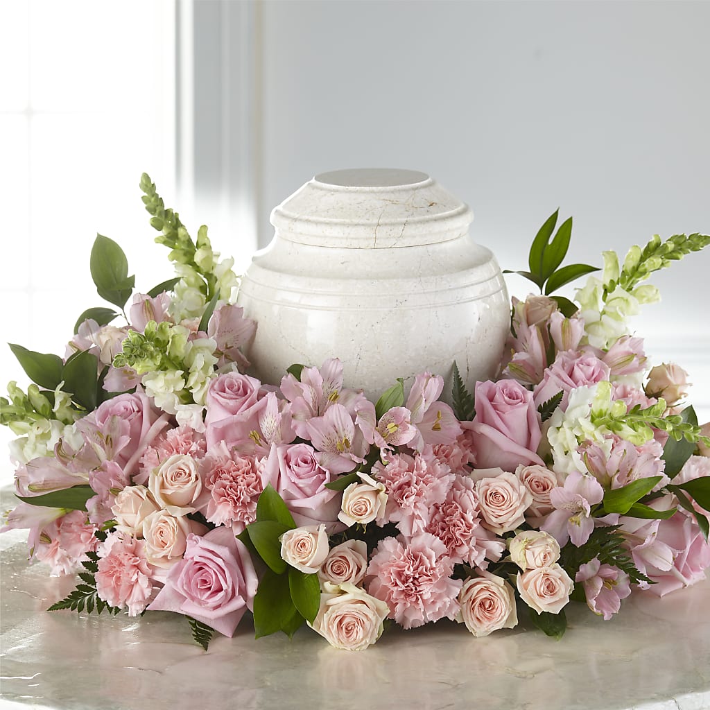 Blooms of Hope Cremation Adornment – MOREE'S FLORIST & MORE, Columbia MS