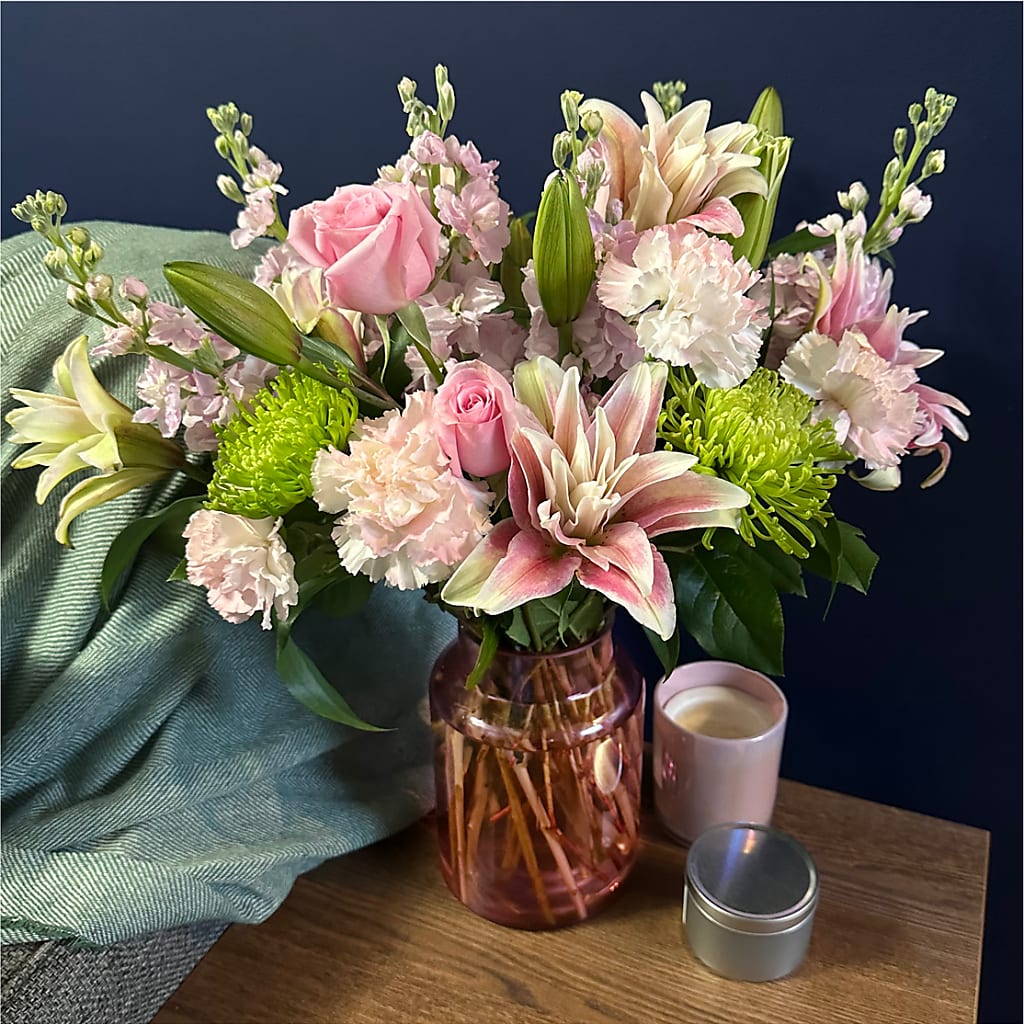 Pretty in Pink Bouquet – MOREE'S FLORIST & MORE, Columbia MS