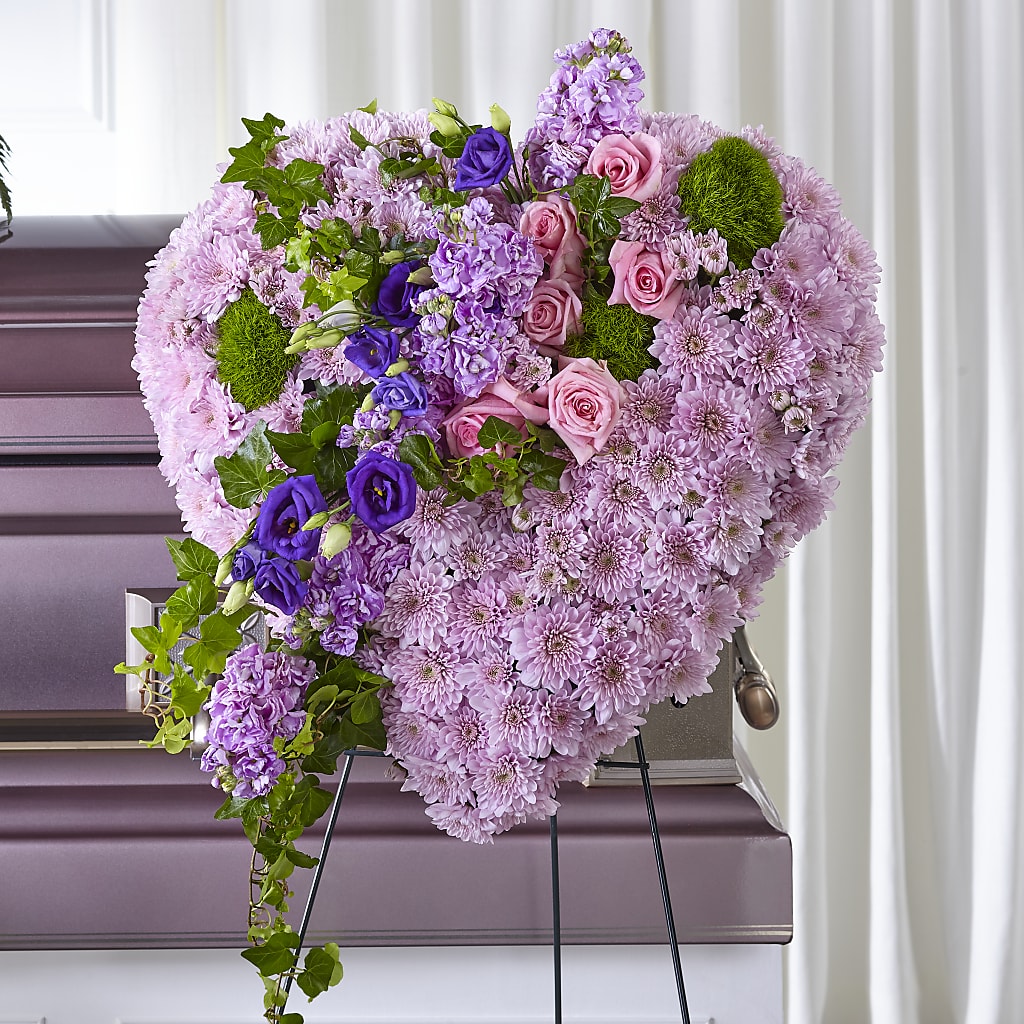Treasured Love Standing Heart – MOREE'S FLORIST & MORE, Columbia MS