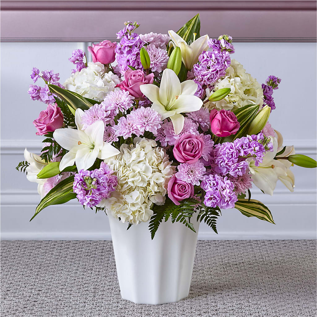 Heaven Sent Floor Basket – MOREE'S FLORIST & MORE, Columbia MS