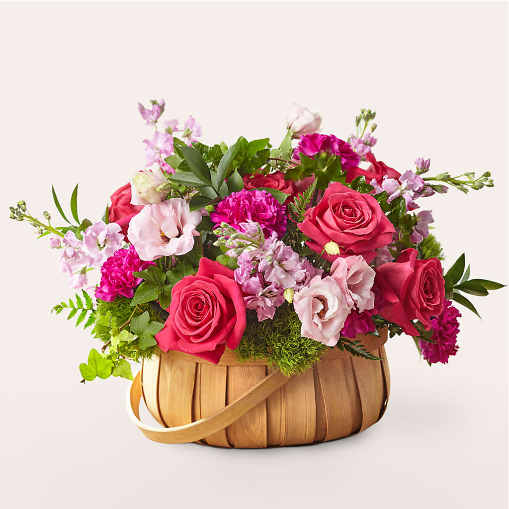 Radiance in Bloom Basket – MOREE'S FLORIST & MORE, Columbia MS