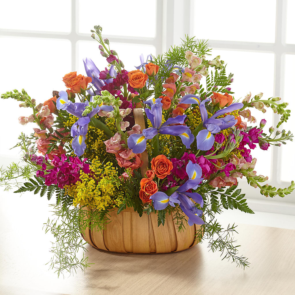 Garden of Life Basket – MOREE'S FLORIST & MORE, Columbia MS
