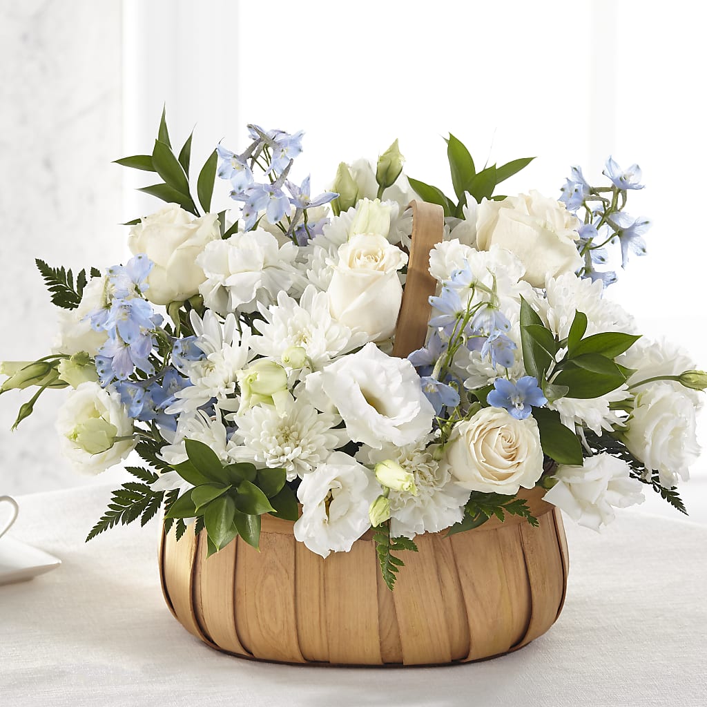 Sincerely Heartfelt Basket – MOREE'S FLORIST & MORE, Columbia MS