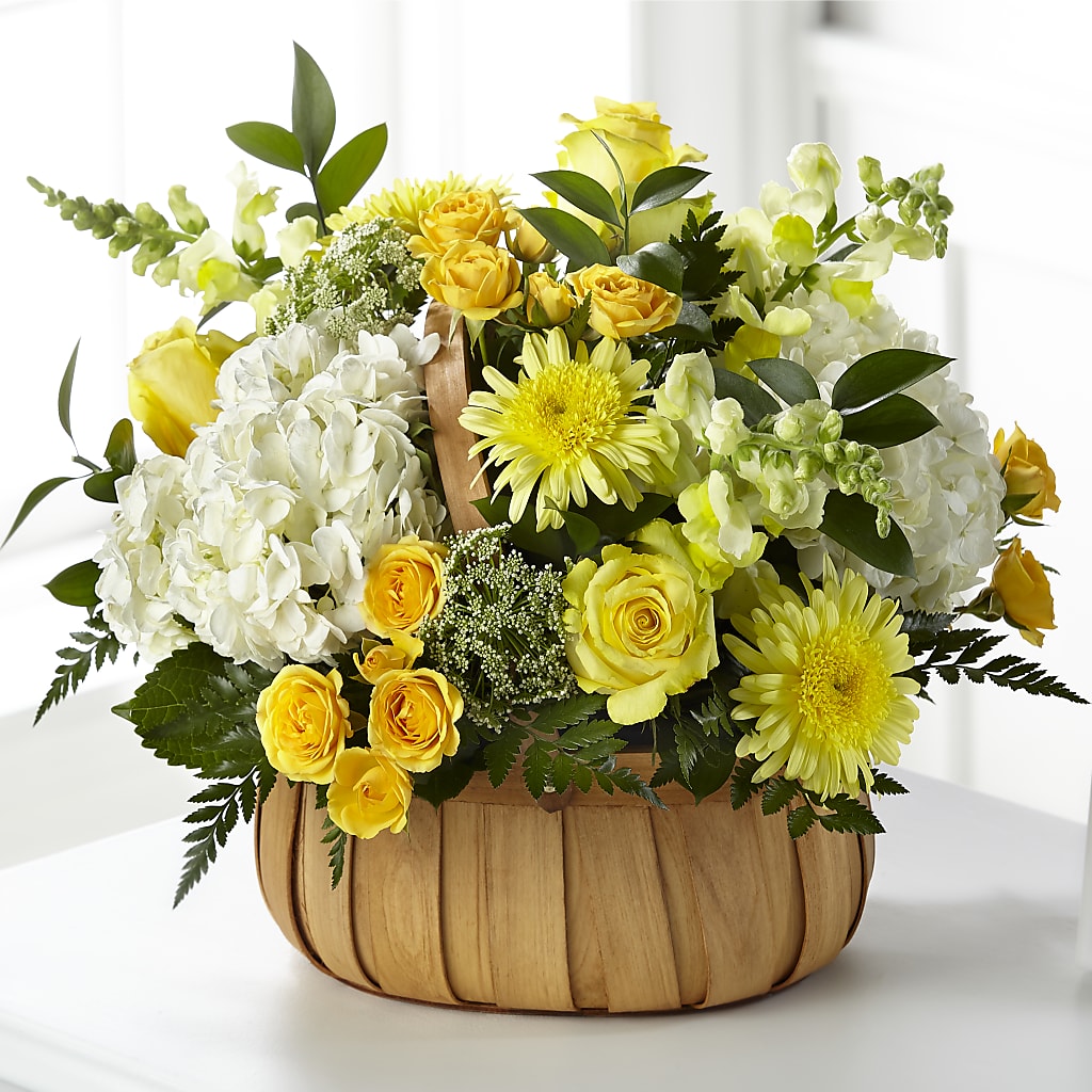 Rustic Remembrance Basket – MOREE'S FLORIST & MORE, Columbia MS