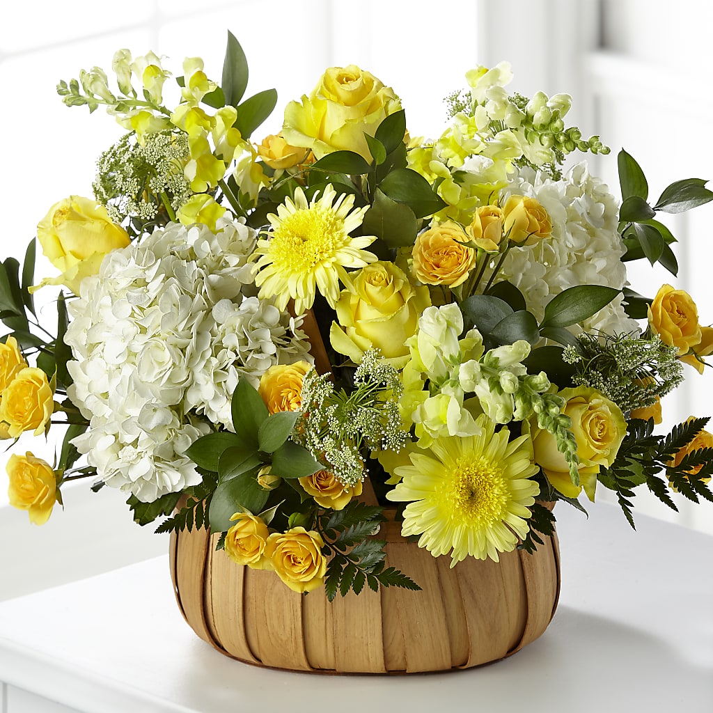 Rustic Remembrance Basket – MOREE'S FLORIST & MORE, Columbia MS