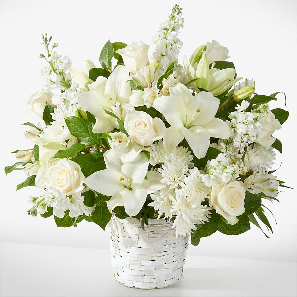 Peaceful Reflections Arrangement – MOREE'S FLORIST & MORE, Columbia MS