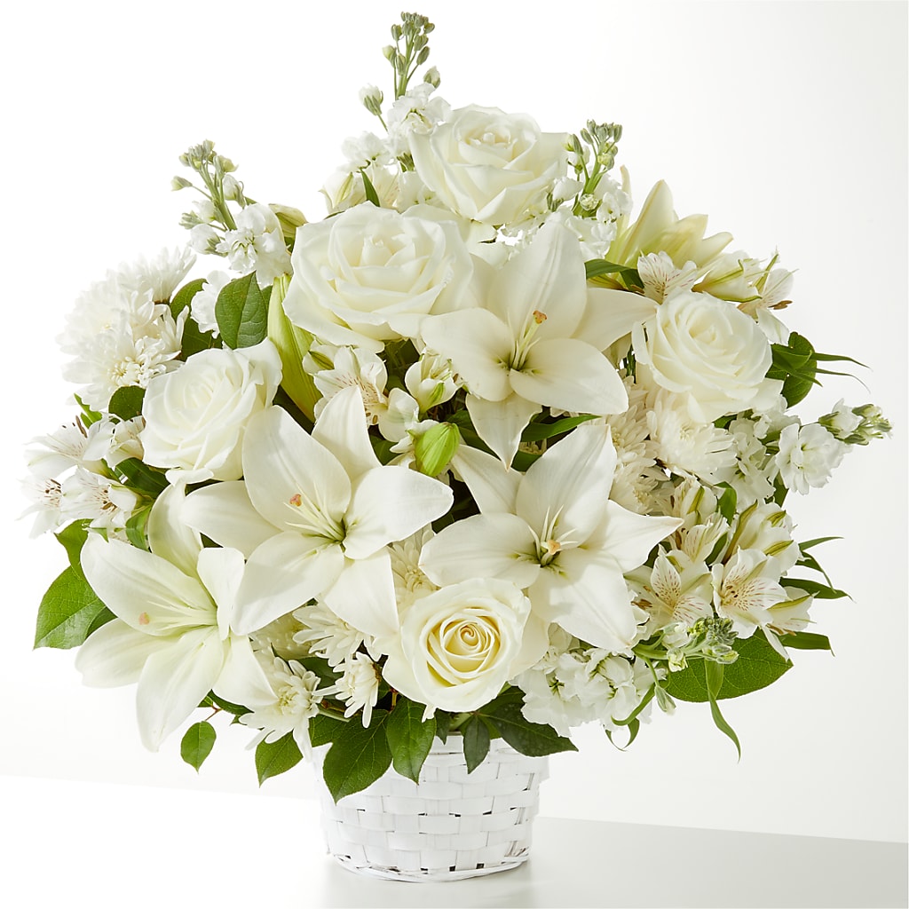 Peaceful Reflections Arrangement – MOREE'S FLORIST & MORE, Columbia MS
