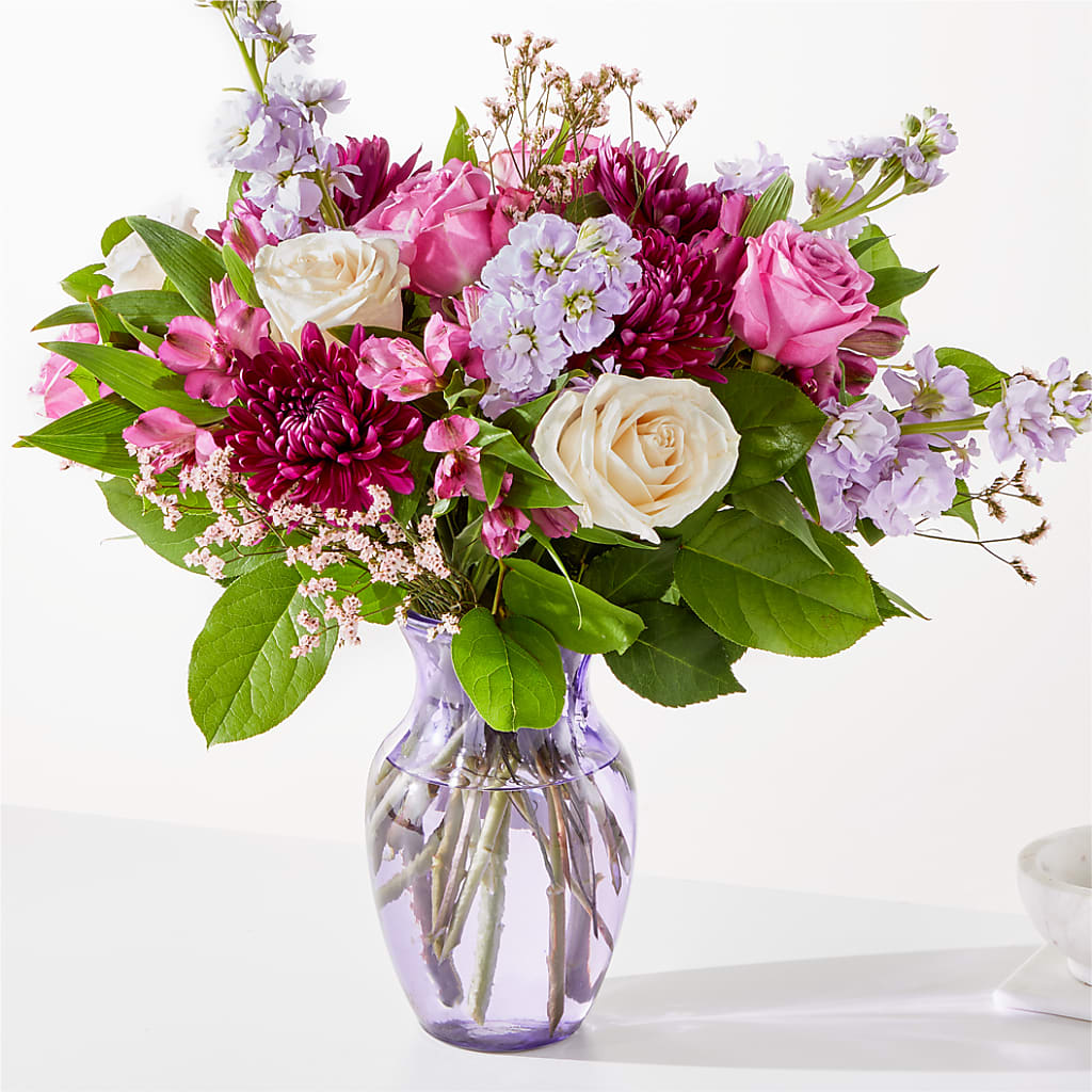 Amethyst Dreams Bouquet – MOREE'S FLORIST & MORE, Columbia MS