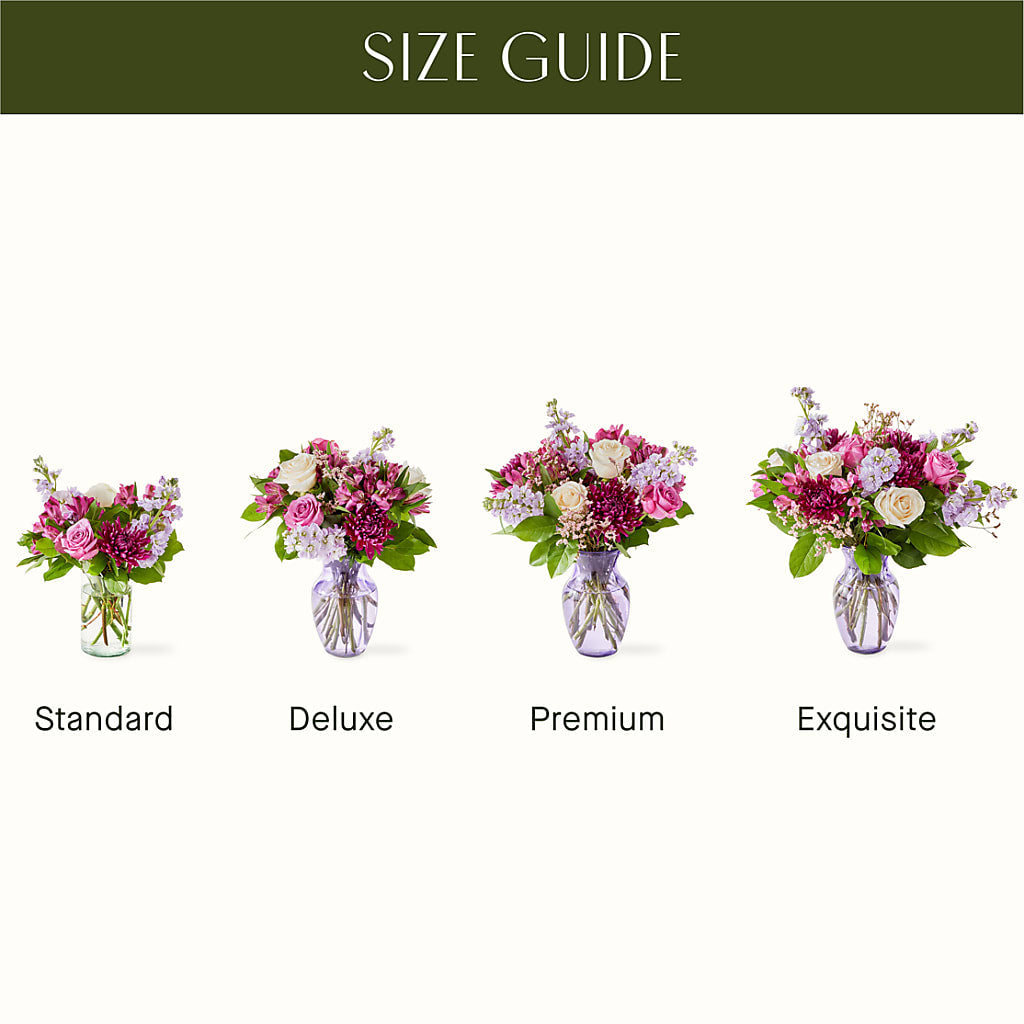 Amethyst Dreams Bouquet – MOREE'S FLORIST & MORE, Columbia MS