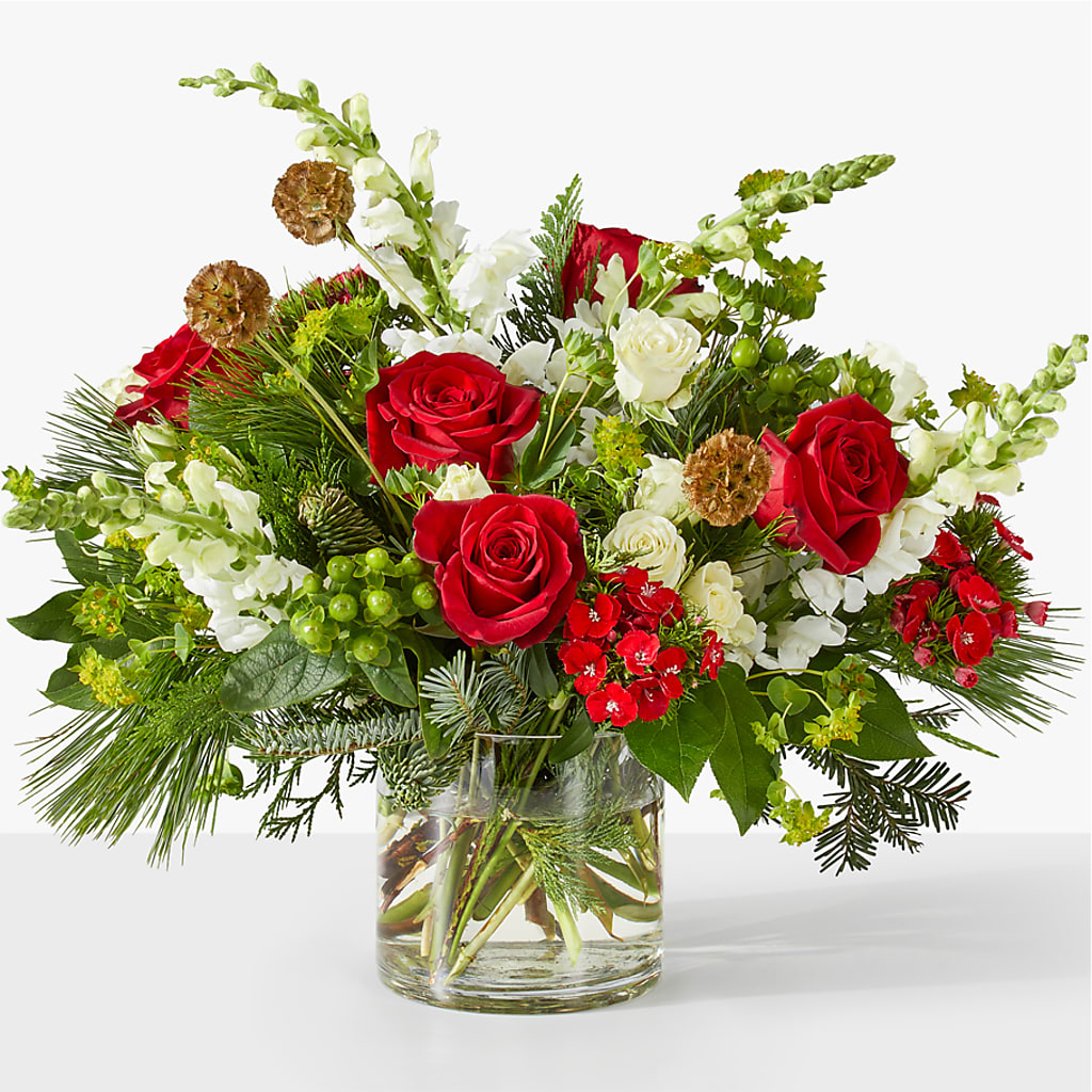 Deck the Halls Bouquet – MOREE'S FLORIST & MORE, Columbia MS