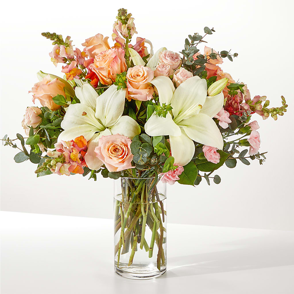 Grapefruit Splash Bouquet – MOREE'S FLORIST & MORE, Columbia MS