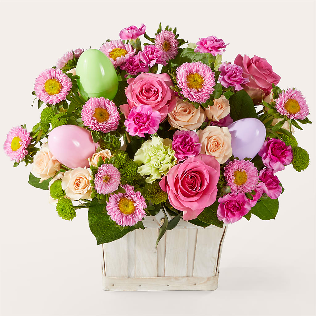 Get Eggcited Basket – MOREE'S FLORIST & MORE, Columbia MS