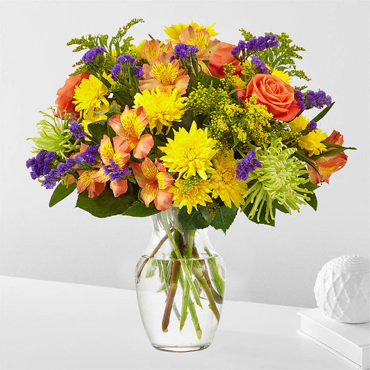 Marmalade Skies Bouquet – MOREE'S FLORIST & MORE, Columbia MS