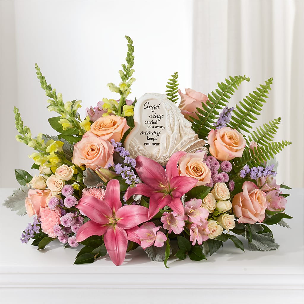 Gentle Light Arrangement – MOREE'S FLORIST & MORE, Columbia MS