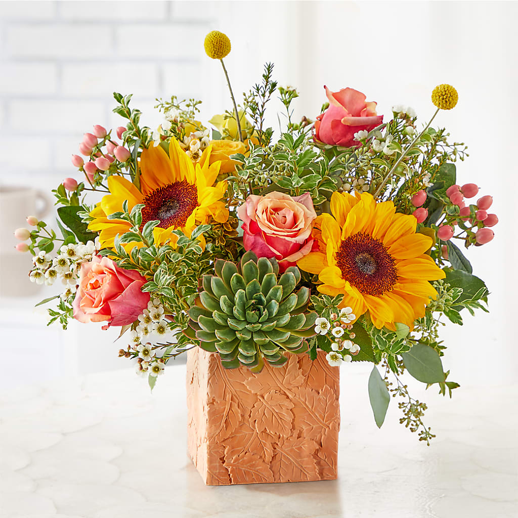 Sunflower Season Bouquet – MOREE'S FLORIST & MORE, Columbia MS