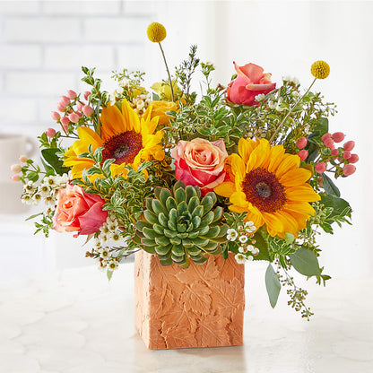 Sunflower Season Bouquet – MOREE'S FLORIST & MORE, Columbia MS