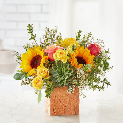Sunflower Season Bouquet – MOREE'S FLORIST & MORE, Columbia MS
