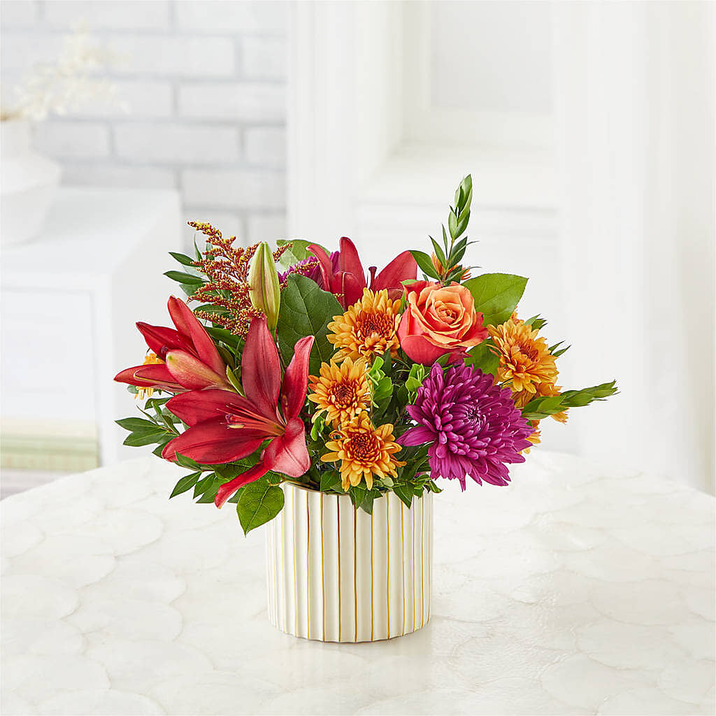 Burgundy Landscape Bouquet – MOREE'S FLORIST & MORE, Columbia MS