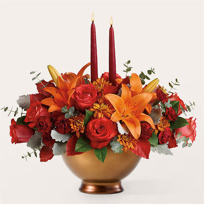 Fruits of Fall Centerpiece – MOREE'S FLORIST & MORE, Columbia MS