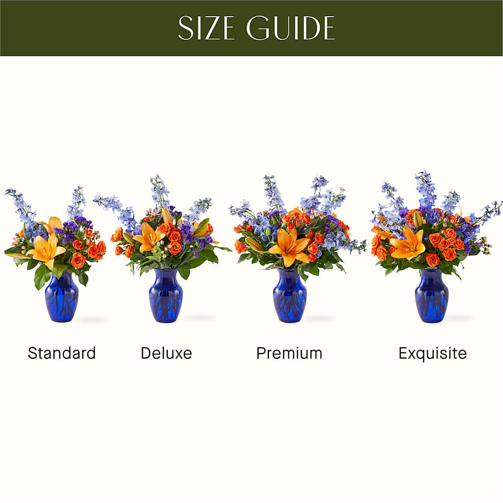 Radiant Citrus Bouquet – MOREE'S FLORIST & MORE, Columbia MS
