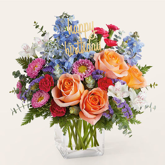 Birthday Bash Bouquet – MOREE'S FLORIST & MORE, Columbia MS