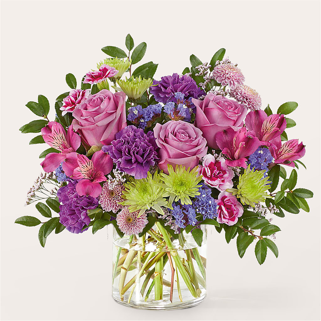 Glass Half Full Bouquet – MOREE'S FLORIST & MORE, Columbia MS