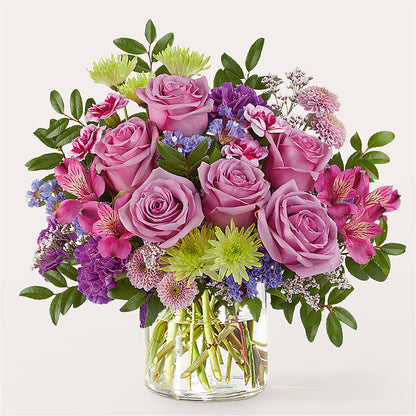 Glass Half Full Bouquet – MOREE'S FLORIST & MORE, Columbia MS
