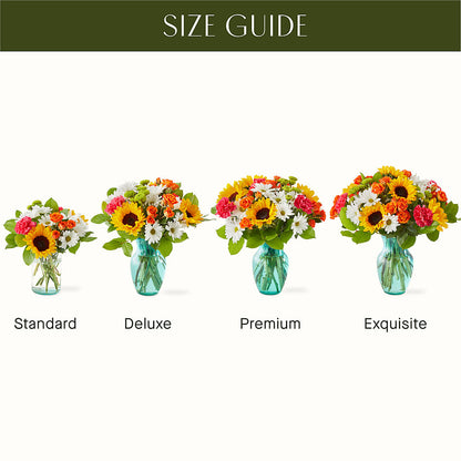 Sun-drenched Blooms Bouquet – MOREE'S FLORIST & MORE, Columbia MS