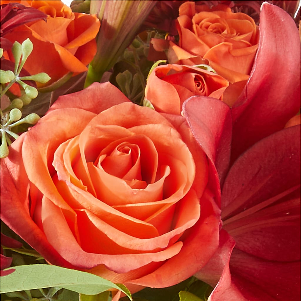Crimson Leaves Bouquet – MOREE'S FLORIST & MORE, Columbia MS