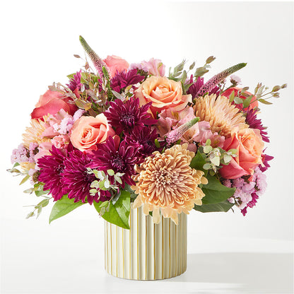 Berry Cobbler Bouquet with Ivory Vase – MOREE'S FLORIST & MORE, Columbia MS