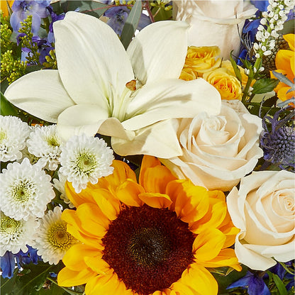 Wonderfully Sunny Bouquet – MOREE'S FLORIST & MORE, Columbia MS