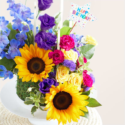 Star of the Day Floral Cake – MOREE'S FLORIST & MORE, Columbia MS
