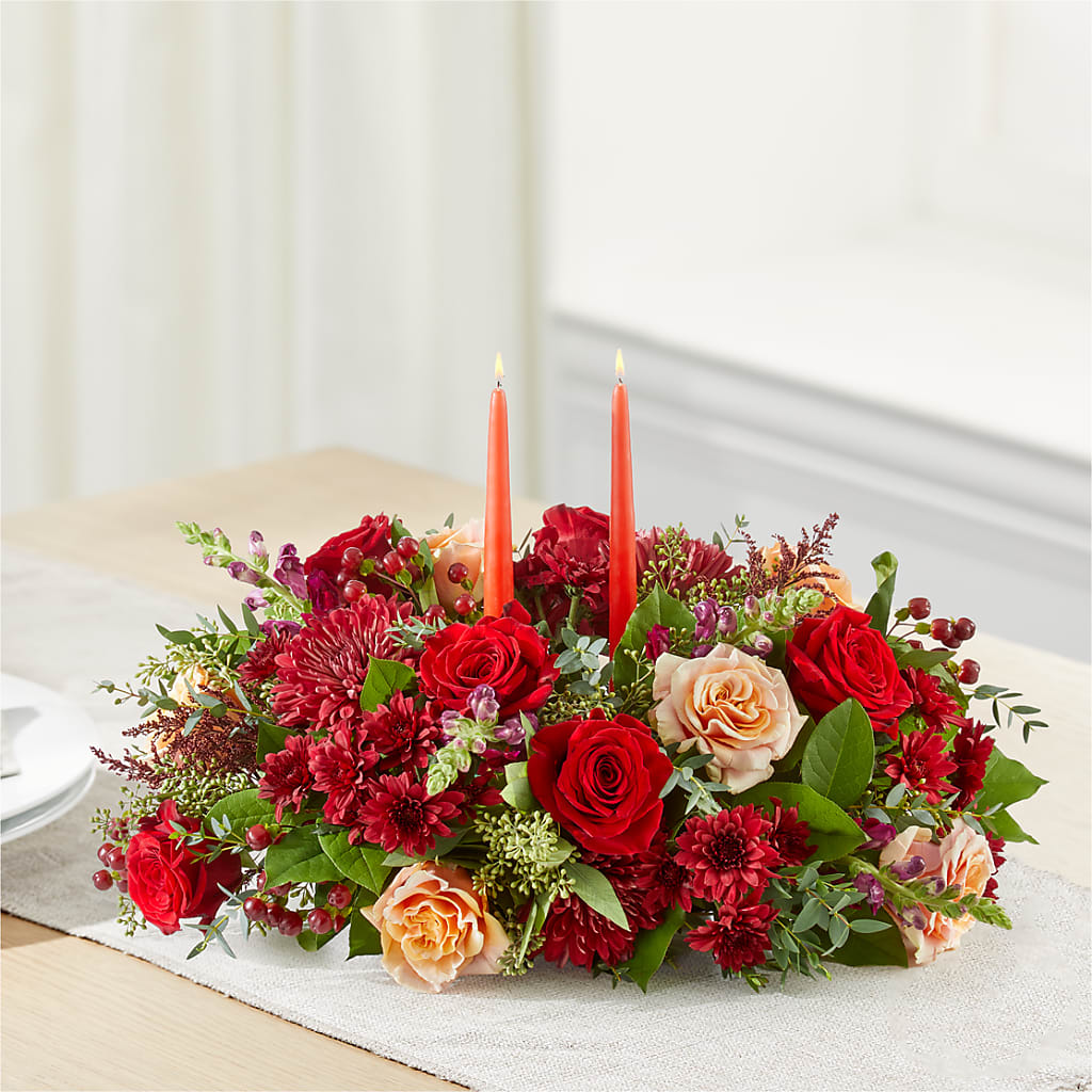 Most Thankful Centerpiece – MOREE'S FLORIST & MORE, Columbia MS