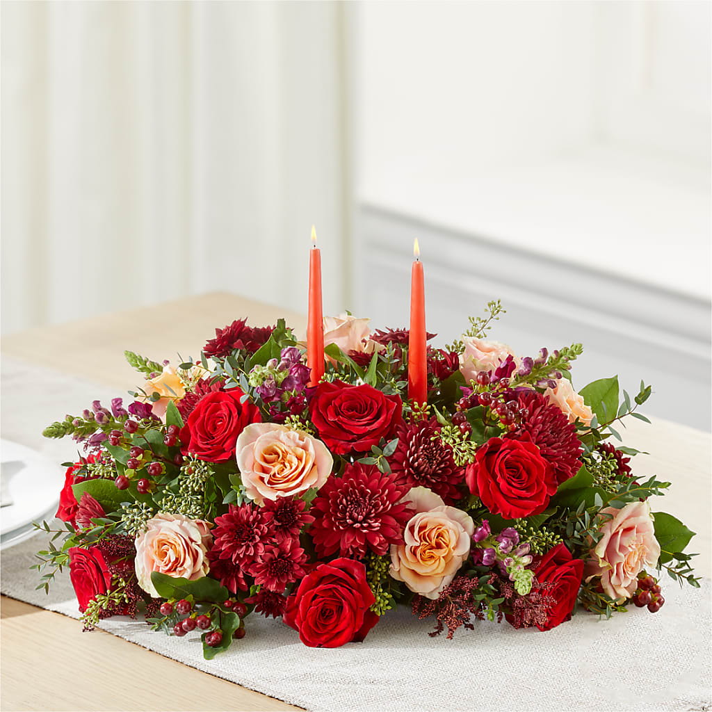 Most Thankful Centerpiece – MOREE'S FLORIST & MORE, Columbia MS
