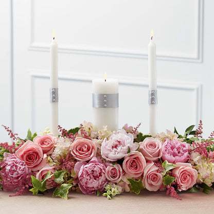 Worldwide Romance Unity Candle Arrangement – MOREE'S FLORIST & MORE, Columbia MS